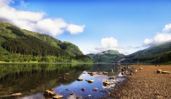 Loch Lubnaig on Rob Roy Way Walking Holiday
